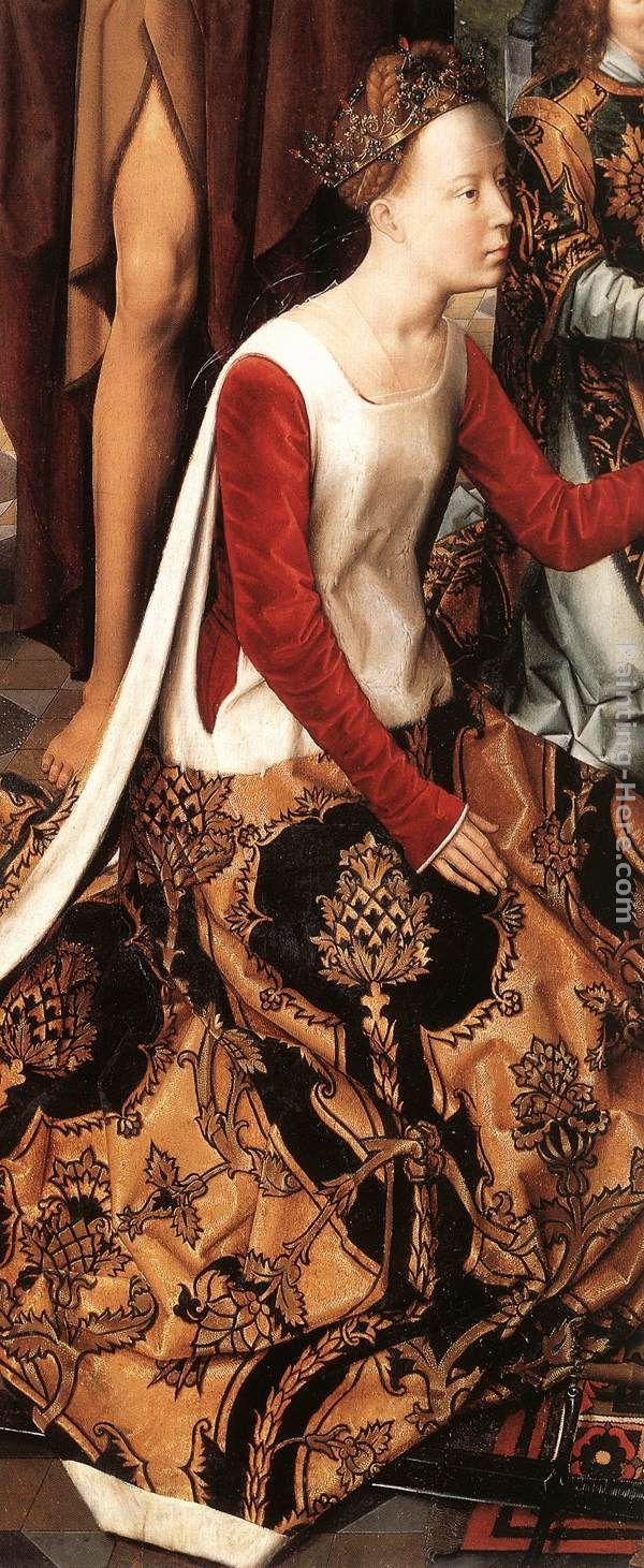 Hans Memling St John Altarpiece [detail 7, central panel]